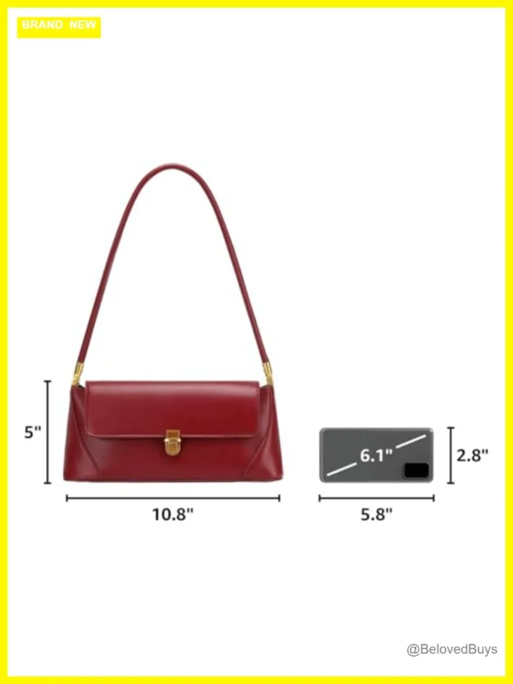 Vintage Hobo Shoulder Bag Retro Mini Clutch